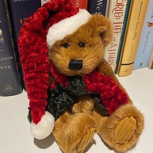 HOLIDAY SALE!! 🎄🧸Dan Dee Christmas Bear Plush w/Santa Hat n Scarf Holiday Gift